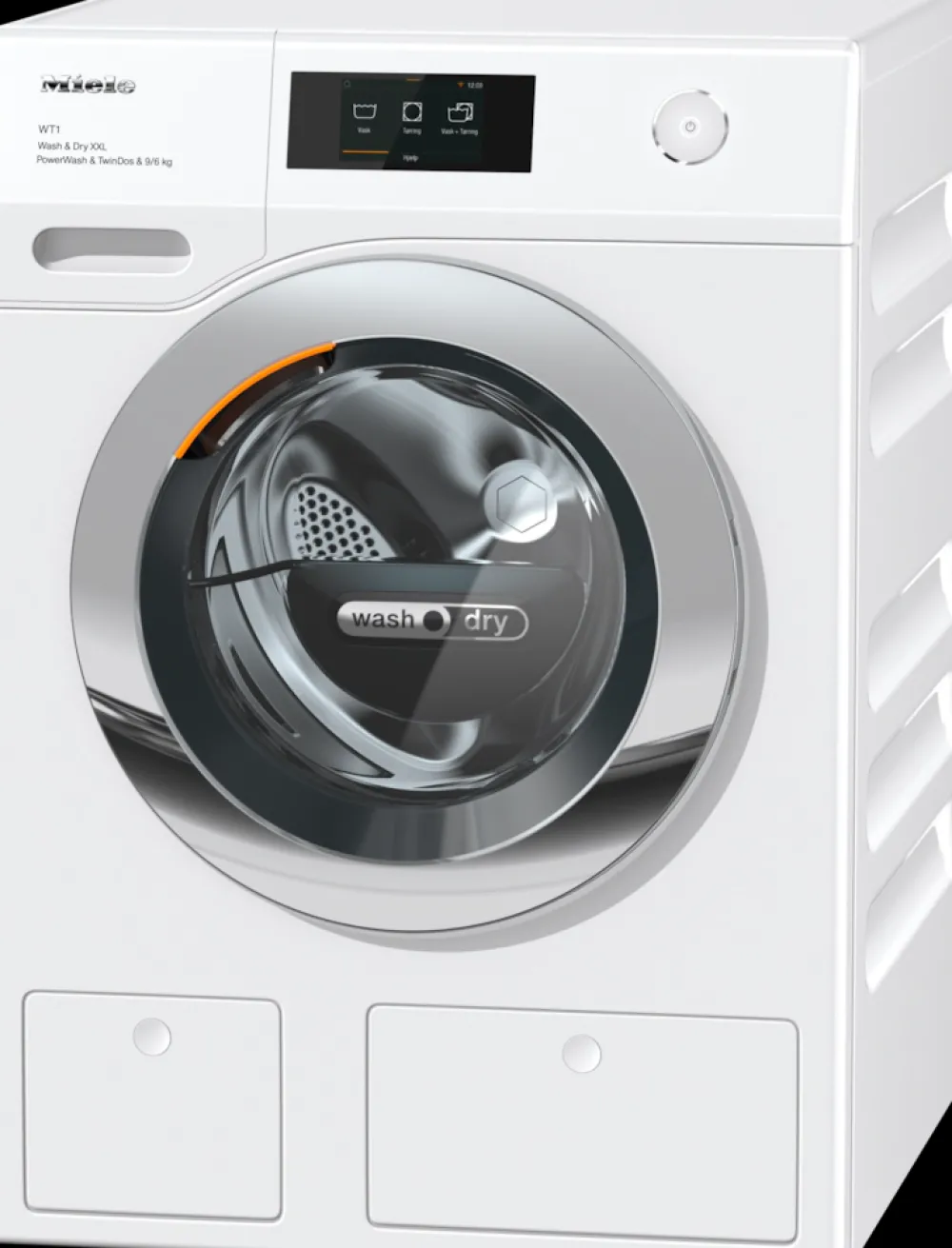 Clearance Wtw870Wpm Pwash&Tdos 9/6Kg Vaske-Tørremaskiner