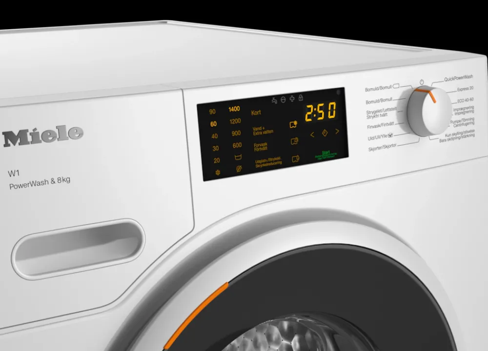 Best Wwd320 Wcs Pwash&8Kg Vaskemaskiner